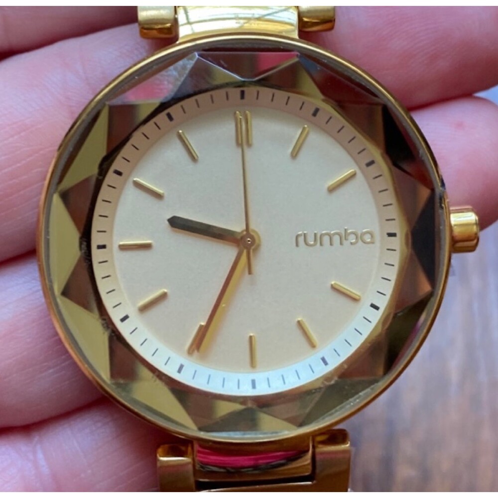 Rumbatime Women’s Metallic Madison Watch NWOT